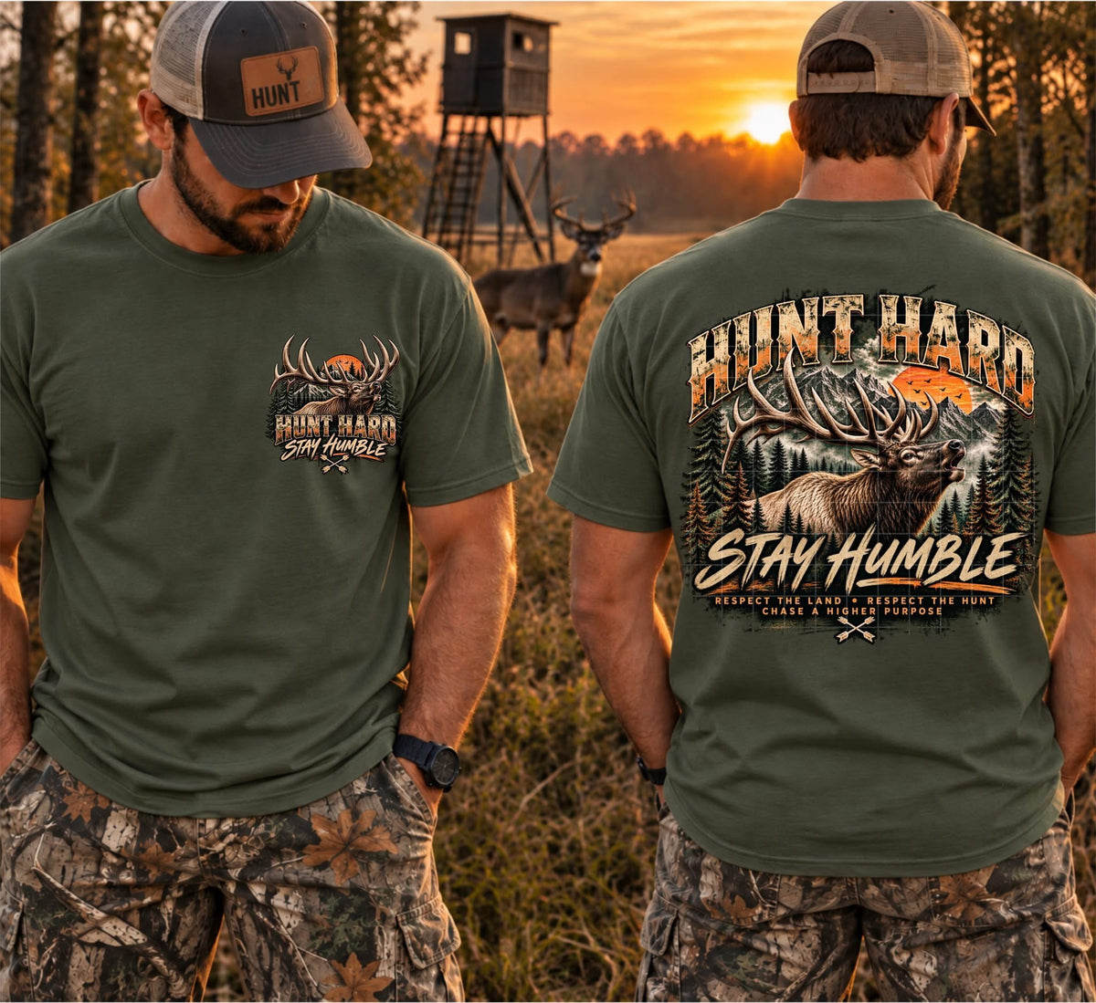 Hunt Hard Stay Humble