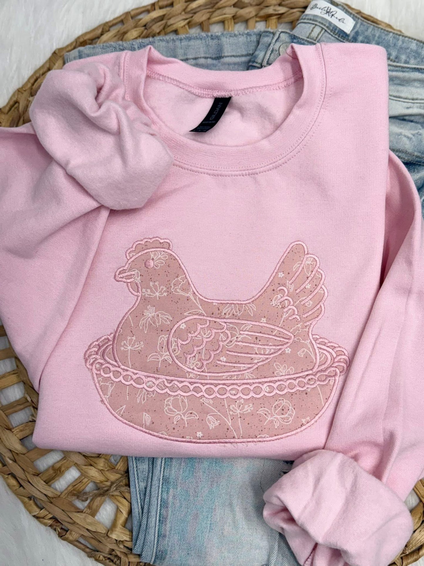 Pink Hen