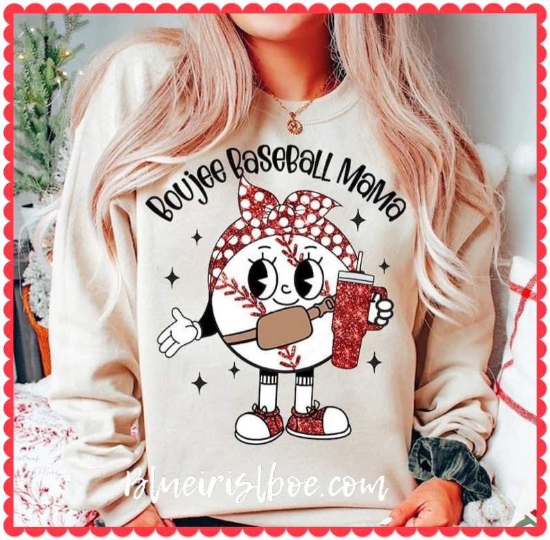 Boujee Baseball Mama