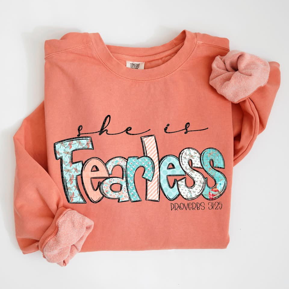 She is fearless