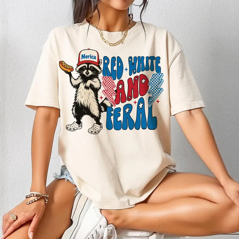 Red white Feral ( lighting )