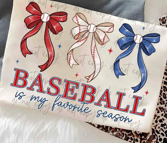 Baseball is Mu Favorite Season