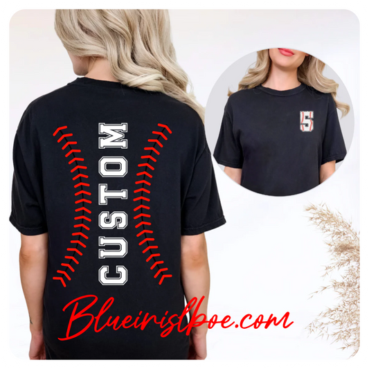 Down the back custom