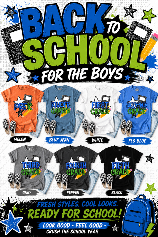 Back to school Boys