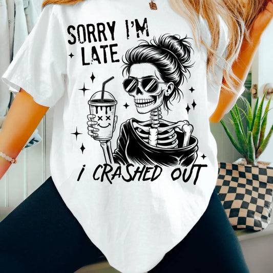 Sorry I’m late