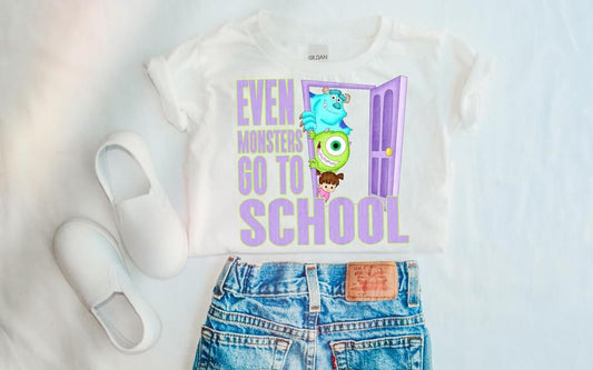 Even Monsters Go To School